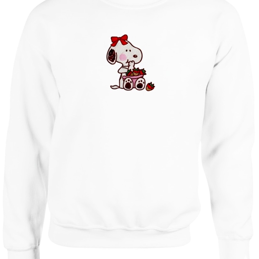 Snoopy embroidered sweater